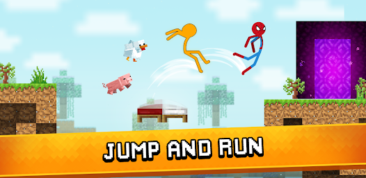 Captura de Pantalla 10 Stickman Parkour: Jump and run android
