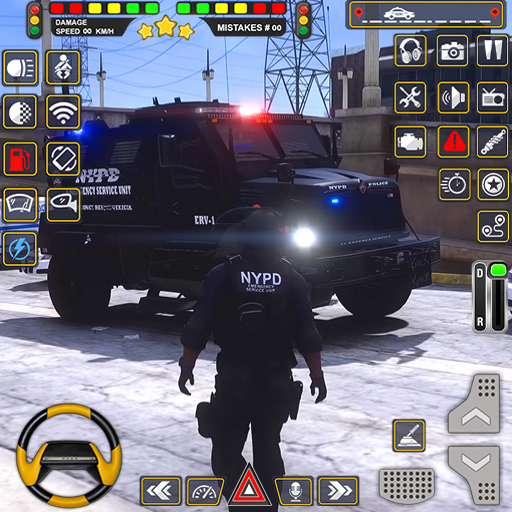 US Police Car Games 2020 logo
