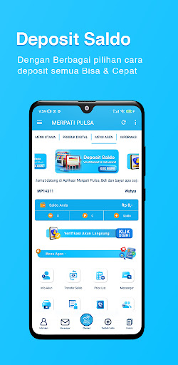 Merpati Pulsa Screen 3