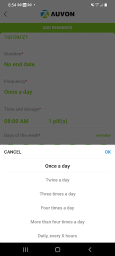 Smart Pill Reminder Screen 2