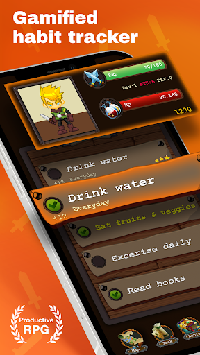 Habit Hunter RPG goal tracker