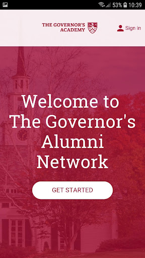 The Governors Alumni Network Screen 2