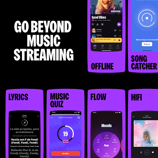 Deezer: Music & Podcast Player screenshots 1