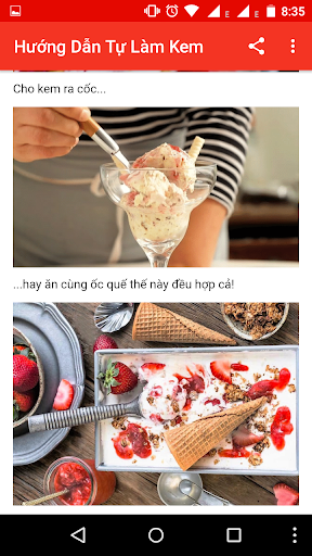 Công thức làm kem ngon Screen 3