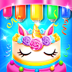 Rainbow Glitter Birthday Cake Maker - Baking Games 1.9