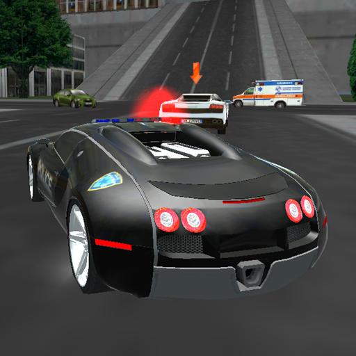 Crazy Driver 3D Deber Policía