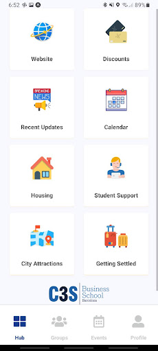 C3S Business School Screen 2