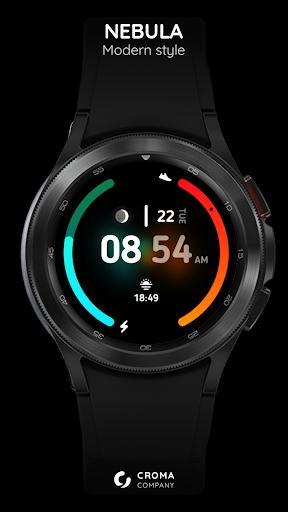Android application Nebula Watch Face screenshort