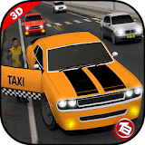 Modern City Taxi Simulation 3D icon