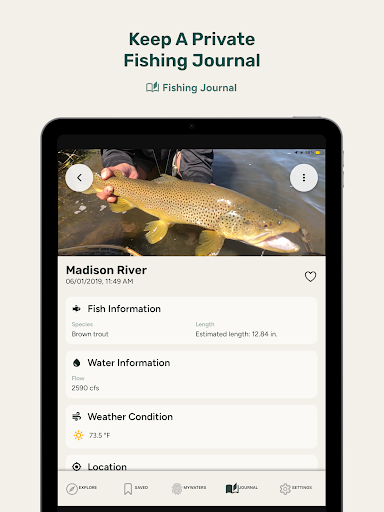 Screenshot of onWater Fish - Fishing Spots