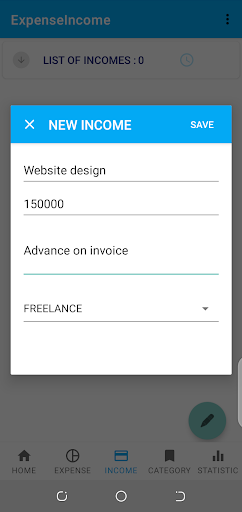 EXPENSE-INCOME TRACKER