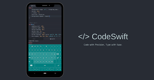 CodeSwift Keyboard for Coding