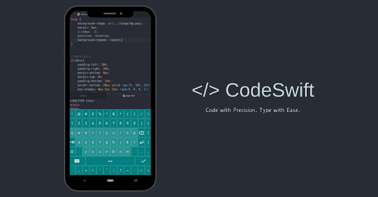 CodeSwift Keyboard for Coding - 1.0 - (Android)
