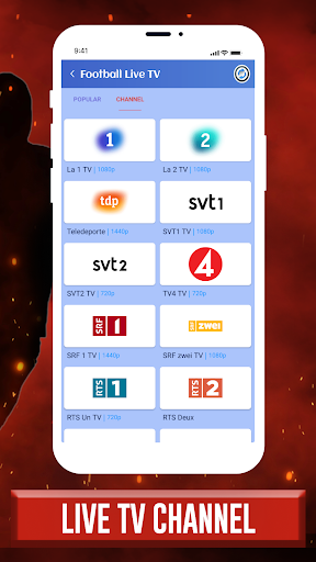 Live Football TV HD Screenshot 3 - AppWisp.com