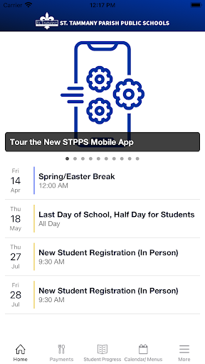 Android application St. Tammany Public Schools screenshort