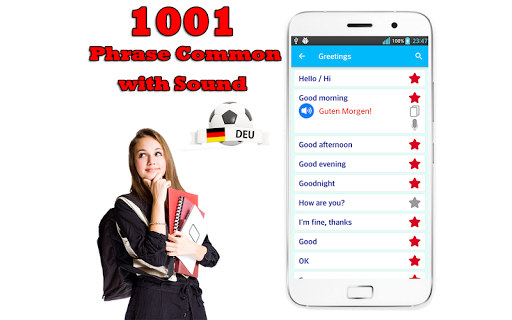 Learn German Language Offline Screen 2