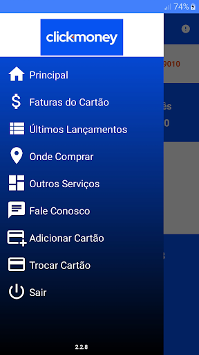 Cartão Clickmoney Screen 2