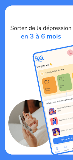 Android application Feel: TCC Contre la Dépression screenshort