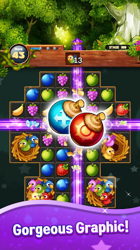 Sweet Fruit POP  Match 3 Puzzle