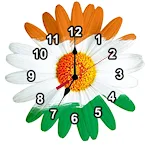 Cover Image of ดาวน์โหลด Indian Flag Clock Live Wallpap  APK