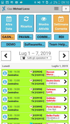 CalendarioIIC Screen 2