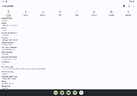 Device Info - PhoNetInfo PRO