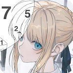 Cover Image of ดาวน์โหลด Paint Anime - Color By Number 1.0.3 APK