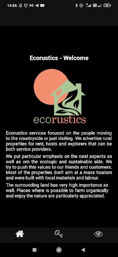 Android application Ecorustics screenshort