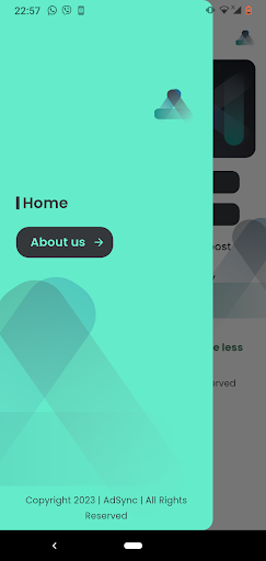 Android application AdSync screenshort