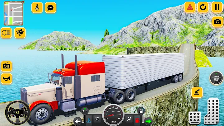 Log Cargo Transport Truck Game MOD