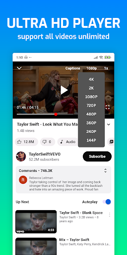 Pure Tuber Lite: Video & Music Screenshot 3 - AppWisp.com