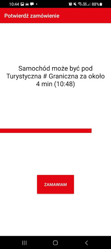 Android application Polskie Taxi screenshort