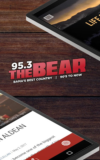 Screenshot of WFFN 95.3 THE BEAR