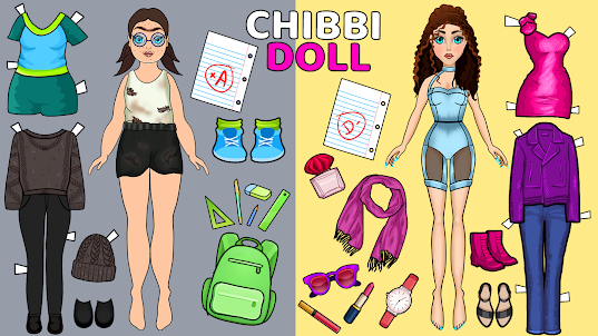 Chibi Dolls Girl Dress up Game