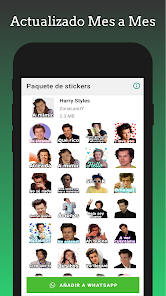 Captura 5 Stickers - Harry Styles Pack android