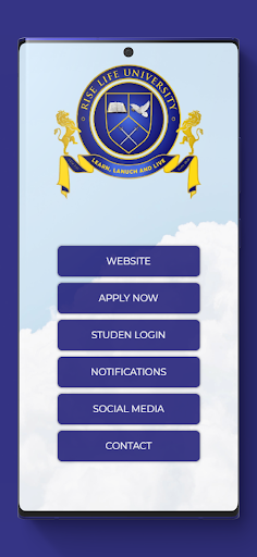 Android application Rise Life University screenshort