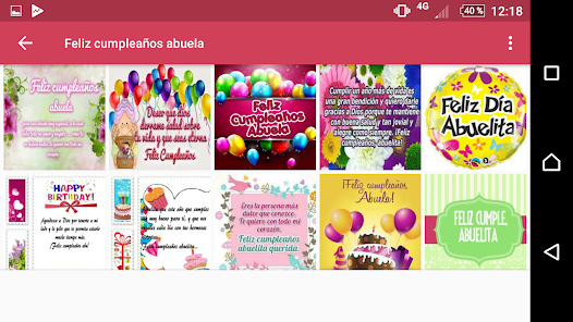 Captura de Pantalla 3 ABUELITA QUERIDA TE ME HACES M android