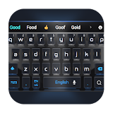 dark future technology keyboard machine icon