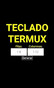 Teclado para Termux Terminal