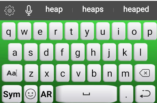 Arabic Keyboard Screen 2