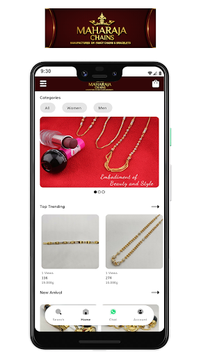 Android application Maharaja Chains screenshort