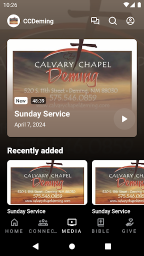 Calvary Chapel Deming Screen 3