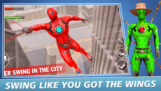 Cyber Rope Hero in Spider Game  screenshots 8