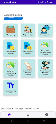 Android application Tabarat - Tabungan Akhirat screenshort