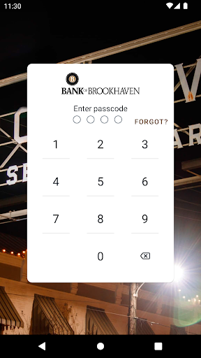 Android application Bank of Brookhaven Mobile+ screenshort