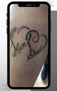 Mom Dad Tattoo