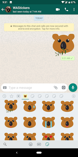 Bear Stickers for Whatsapp Screen 3