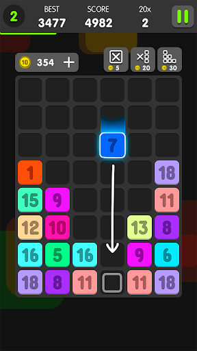 Drag And Merge Puzzle  screenshots 2