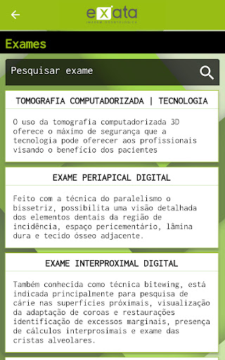 Clínica Exata Imagem Screen 2