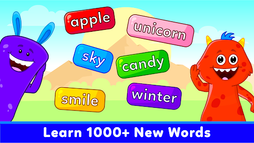 Android application Kids Spelling & Reading Games screenshort